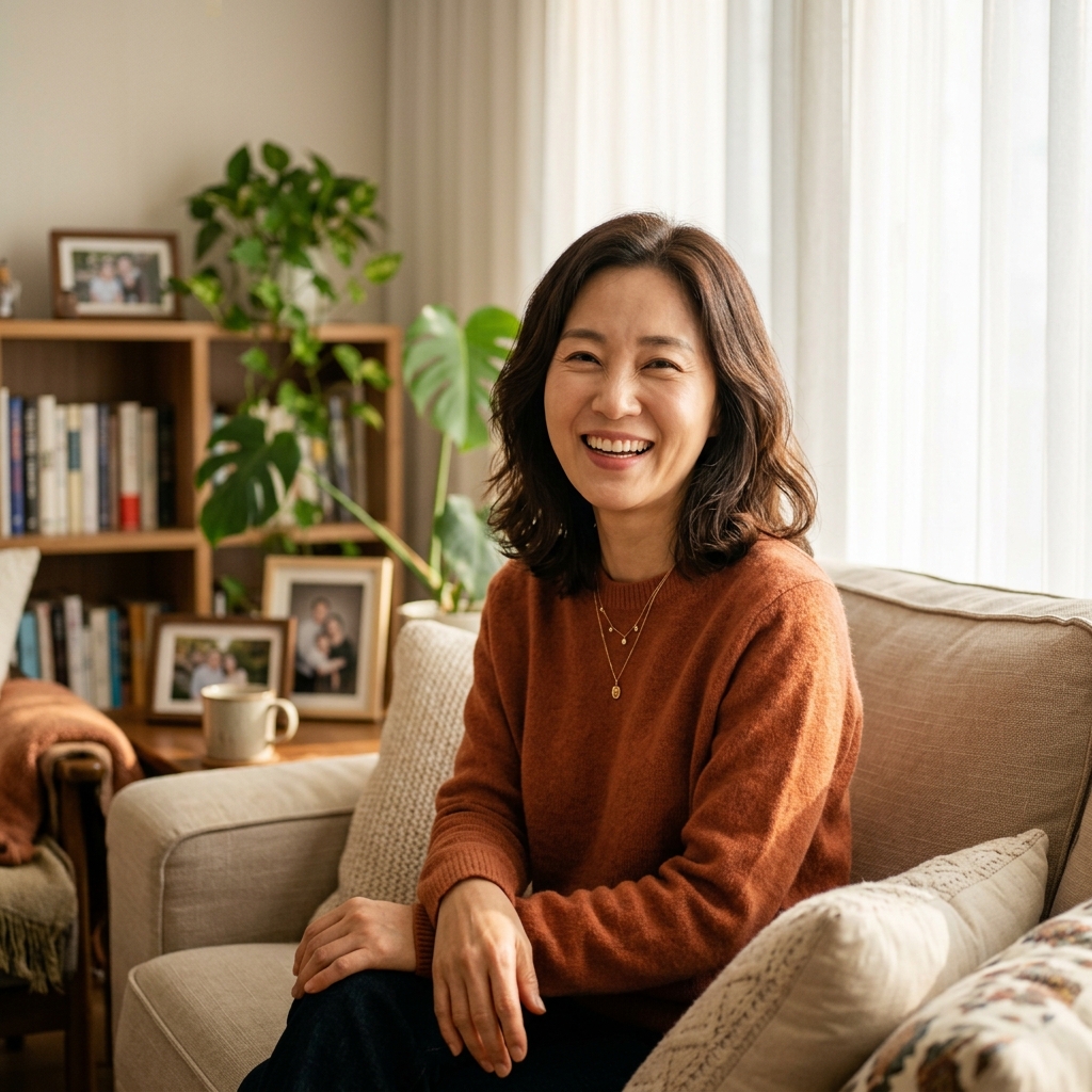 40대 한국 여성 크리에이터